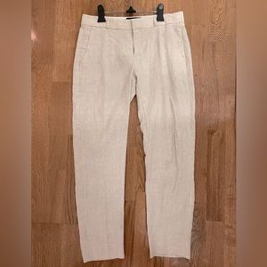 Linen dress pants, trouser